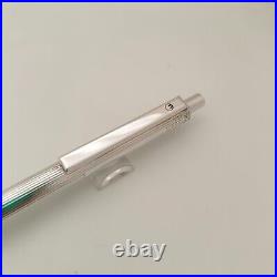 Waldmann Eco Pinstripe Sterling Silver Ballpoint Pen Made in Germany