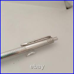 Waldmann Eco Pinstripe Sterling Silver Ballpoint Pen Made in Germany