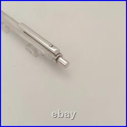 Waldmann Eco Pinstripe Sterling Silver Ballpoint Pen Made in Germany