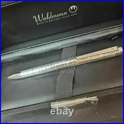 Waldmann Germany Sterling Silver Xetra Ball Pen