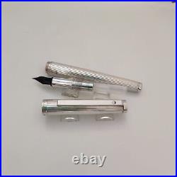 Waldmann Pinstripe Pattern Sterling Silver, Fountain Pen