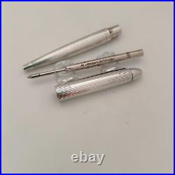 Waldmann Pocket Lines Pattern Sterling Silver Ballpoint Pen