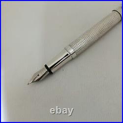Waldmann Pocket Medium Nib Sterling Silver Fountain Pen