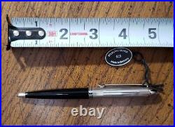 Waldmann Pocket Twist Black Sterling Silver 925 Ballpoint Pen