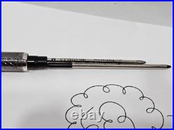 Waldmann Sterling Silver 925 Ballpoint Pen Germany Twist Mechanism, Non-Funct