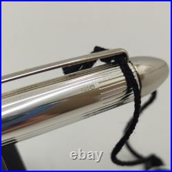 Waldmann Sterling Silver 925 Pocket Model Pen With Black Enamel