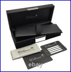 Waldmann Sterling Silver 925 Pocket Model Pen With Black Enamel