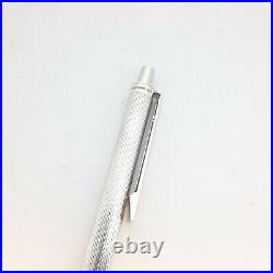 Waldmann Sterling Silver Push Mechanism Ball Pen