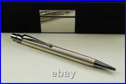 Waldmann Tango Pyramid 925 Sterling Silver Ruthenium Pen Ballpoint Pen New