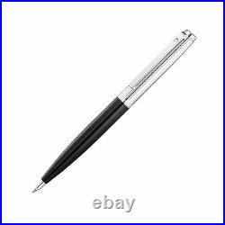 Waldmann Tuscany Ballpoint Pen in Black Lacquer with Sterling Silver -NEW in Box