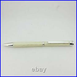 Waldmann Xetra Noble Sterling Silver White Ball Pen Twist Mechanism