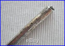 Waterman 452 1/2V Sterling Silver HEV ringtop fountain pen