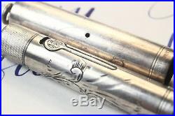 Waterman 452 1/2 Smooth Sterling Silver Overlay Flexible XF BB (With video!)