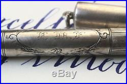 Waterman 452 1/2 Smooth Sterling Silver Overlay Flexible XF BB (With video!)