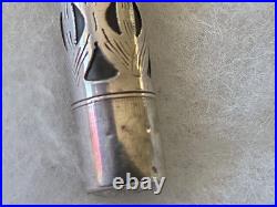 Waterman 452 1/2 Sterling Silver Overlay Fountain Pen & Pencil Set Vintage