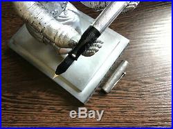 Waterman 52 1/2 Sterling Silver Vintage Fountain Pen Flex nib