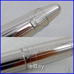Waterman Edson 2004 Limited Edition Sterling Silver Fountain Pen 18K M Nib