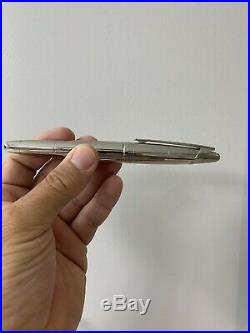Waterman Edson Sterling Silver Limited Edition Fountain Pen Med Pt