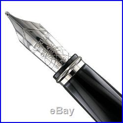 Waterman Exception Time Sterling Silver Fountain Pen Medium Point