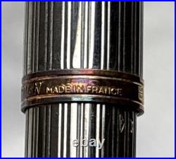 Waterman Gentleman Sterling Silver Roller Pen Orig Box Paperwork 2 Cartridges