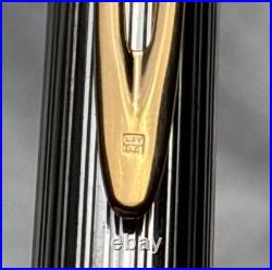 Waterman Gentleman Sterling Silver Roller Pen Orig Box Paperwork 2 Cartridges