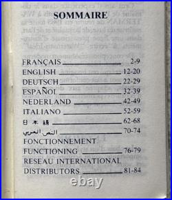 Waterman Gentleman Sterling Silver Roller Pen Orig Box Paperwork 2 Cartridges