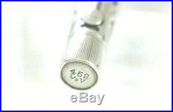 Waterman IDEAL 552 1/2 Basketweave Silver Filigree lever filler safety 1920