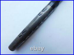 Waterman-Sterling Silver Bayleaf Fountain Pen Barrel-Ca. 1930's