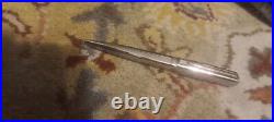 Waterman Sterling Silver Exception Ballpen Good Condition