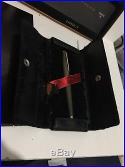 Wow 1965 Sterling Silver Parker 75 Fountain Pen, Box, Instructions