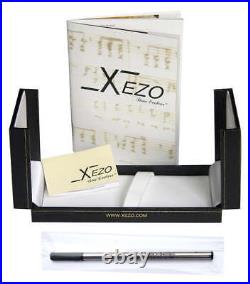 Xezo Maestro Rollerball Pen, White Mother of Pearl & Sterling Silver. LE