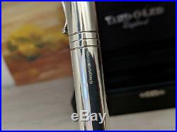 YARD O LED Viceroy Plain Grand Sterling Silver 925 Fountain Pen, EXCELLENT