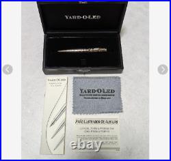 Yard-O-Led Ballpoint Pen, Viceroy Pocket Victori Sterling Silver Twisted 941316