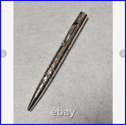 Yard-O-Led Ballpoint Pen, Viceroy Pocket Victori Sterling Silver Twisted 941316