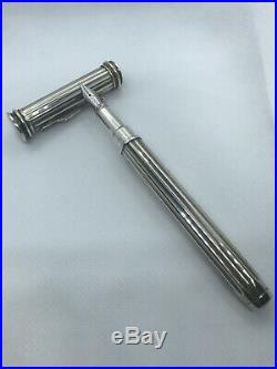 Yard-O-Led Corinthian Silver 925 Fountain Pen Outstanding Condition