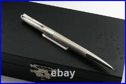 Yard-O-Led Deluxe 60 Chevron Sterling Silver Ballpoint Pen