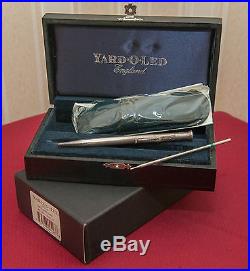 Yard-O-Led Perfecta Barley Ballpoint Pen YD-941012 Sterling Silver