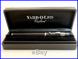 Yard O Led Retro Fountain Pen M with Pendelton Brown Custom Nib U. S. Only