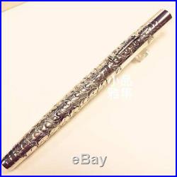 Yard O Led Viceroy Grand Victorian Oversize Ag925 Sterling SIlver Fountain Pen