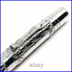 Yard-O-Led Viceroy Grape Grand Victorian Ag925 Sterling Silver 18K Fountain Pen