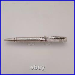 Yard-O-Led Viceroy Pocket Sterling Silver Barley Ballpoint Pen