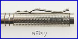 Yard-O-Led Viceroy Ribbed Sterling Silver fountain pen new pristine in box