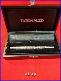 Yard-O-Led Viceroy Victorian Sterling Silver Rollerball Hallmarked 2004